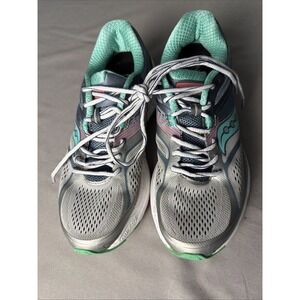 Saucony Guide 10 Women's Running Shoe, Women's US 9 Grey Teal, S10350-5